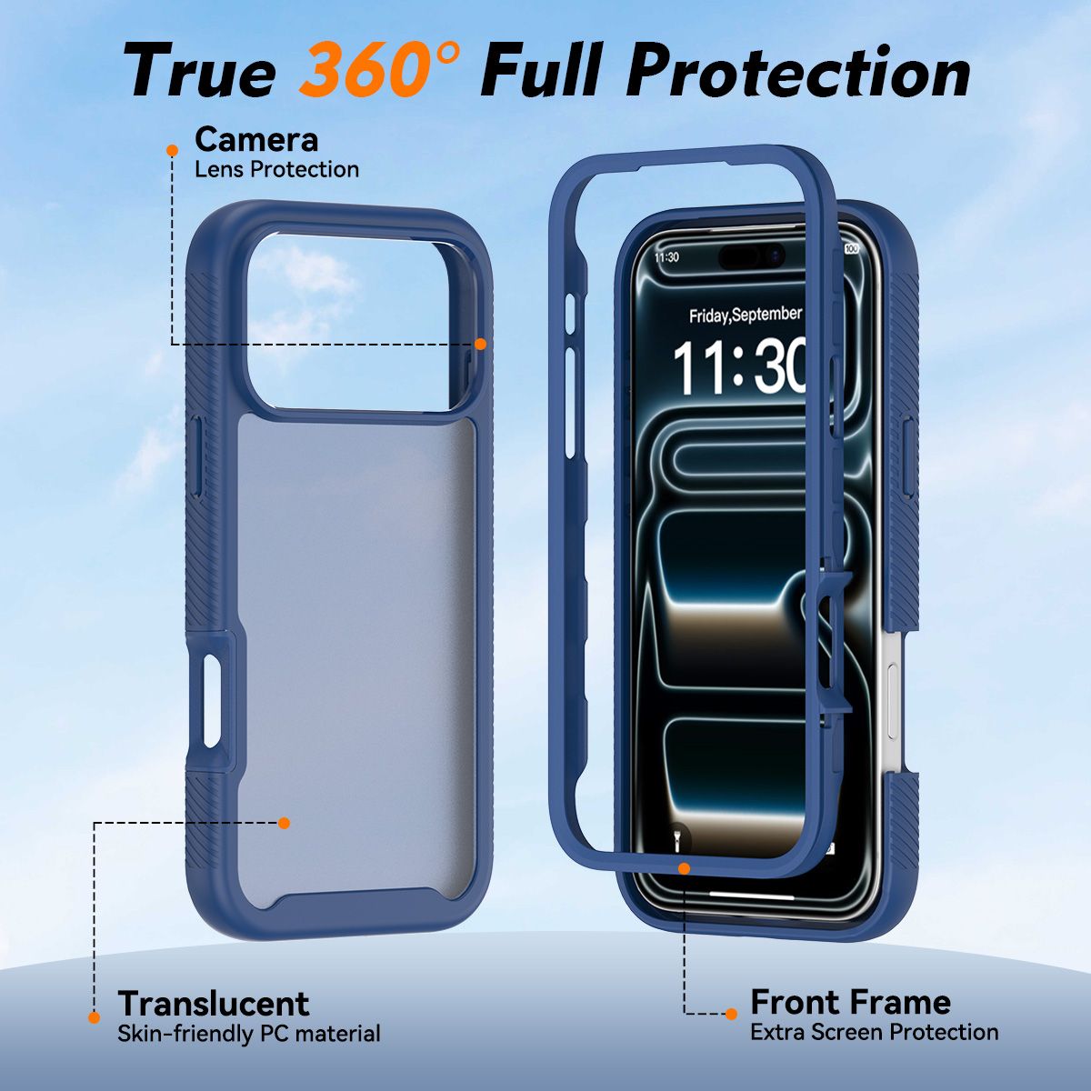 Vault Frost Rugged Full-Body Case with Front Cover — 153