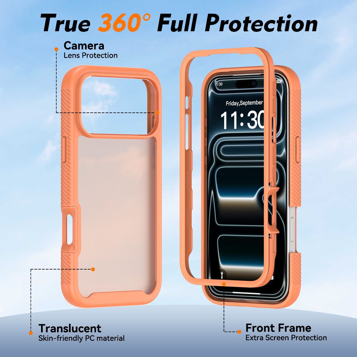 Vault Frost Rugged Full-Body Case with Front Cover — 158