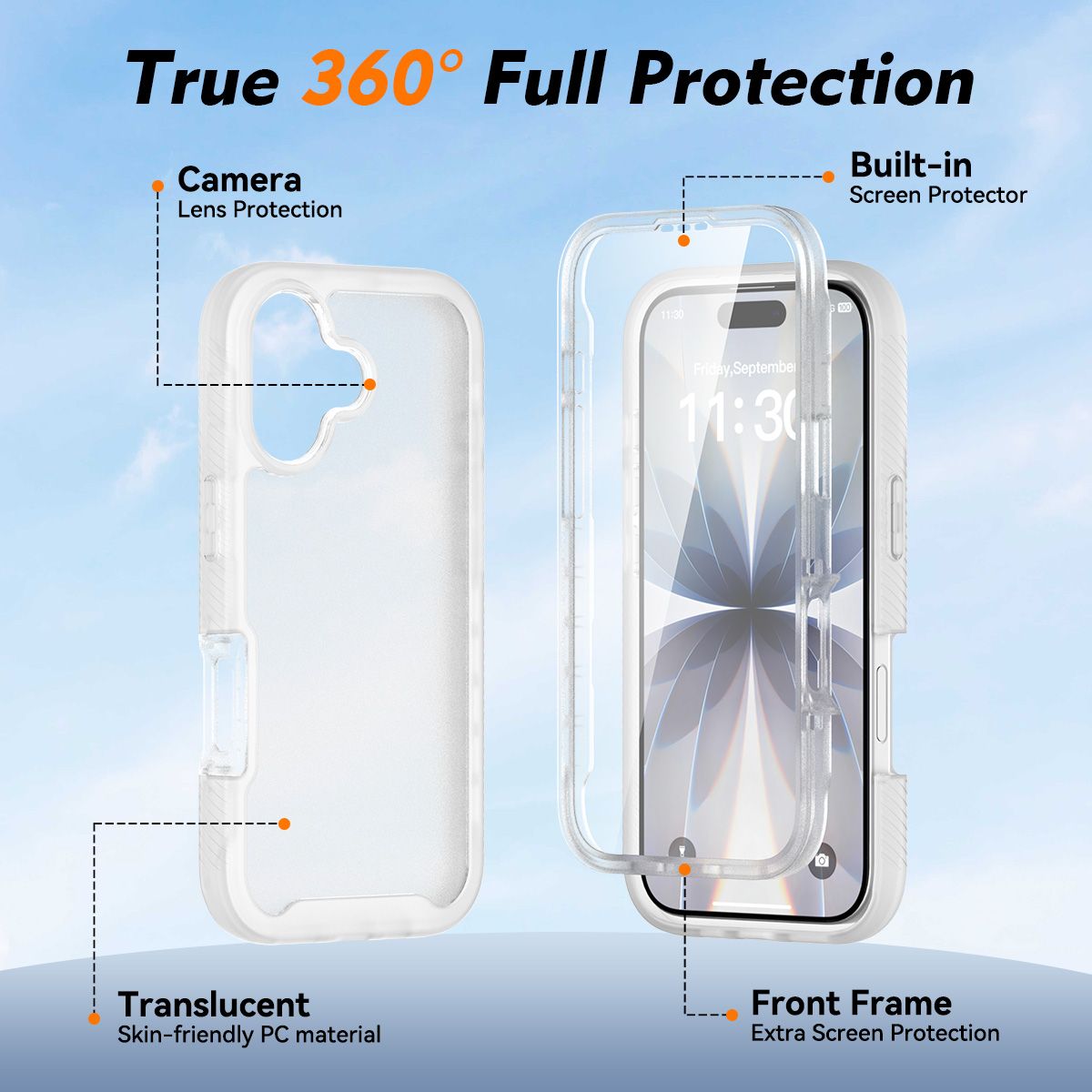 Vault Frost Pro Rugged Case with Screen Protector — 44