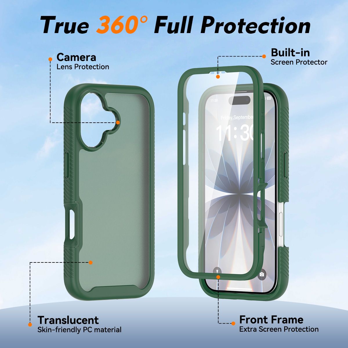 Vault Frost Pro Rugged Case with Screen Protector — 49