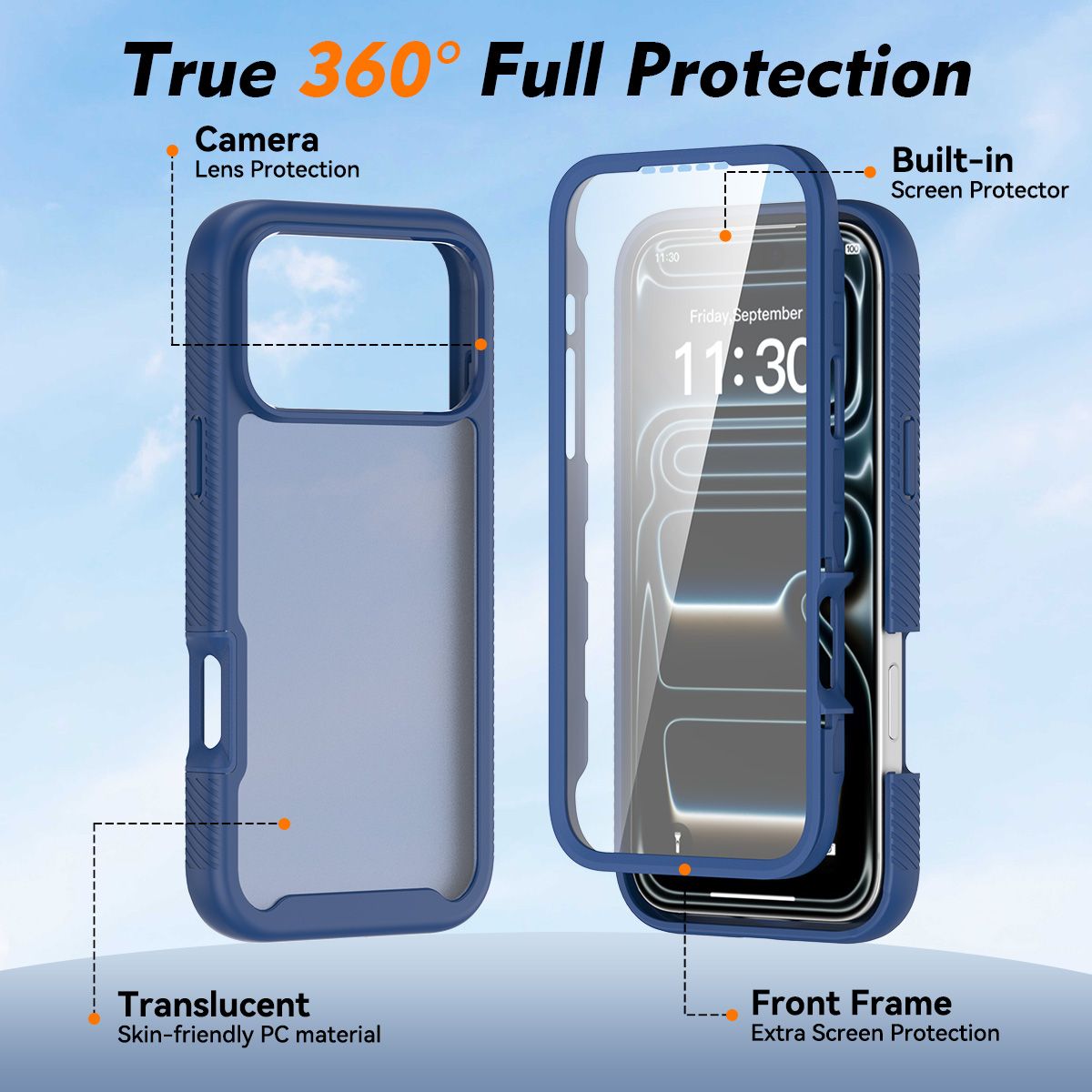 Vault Frost Pro Rugged Case with Screen Protector — 155