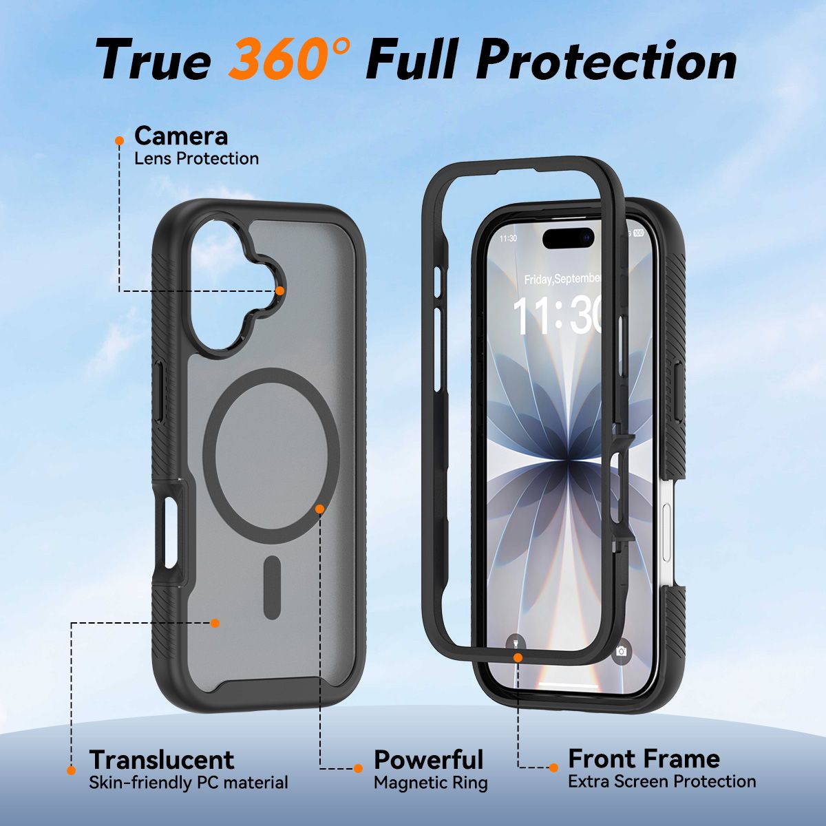 Vault Frost Magnetic Rugged Case with Front Cover — 40