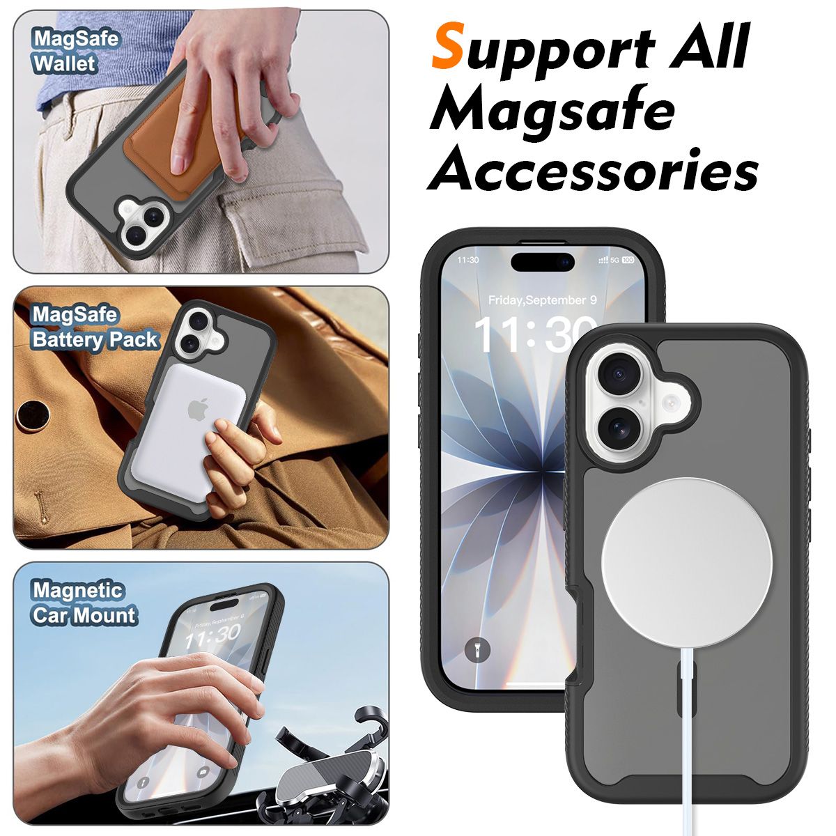 Vault Frost Magnetic Rugged Case with Front Cover — 43