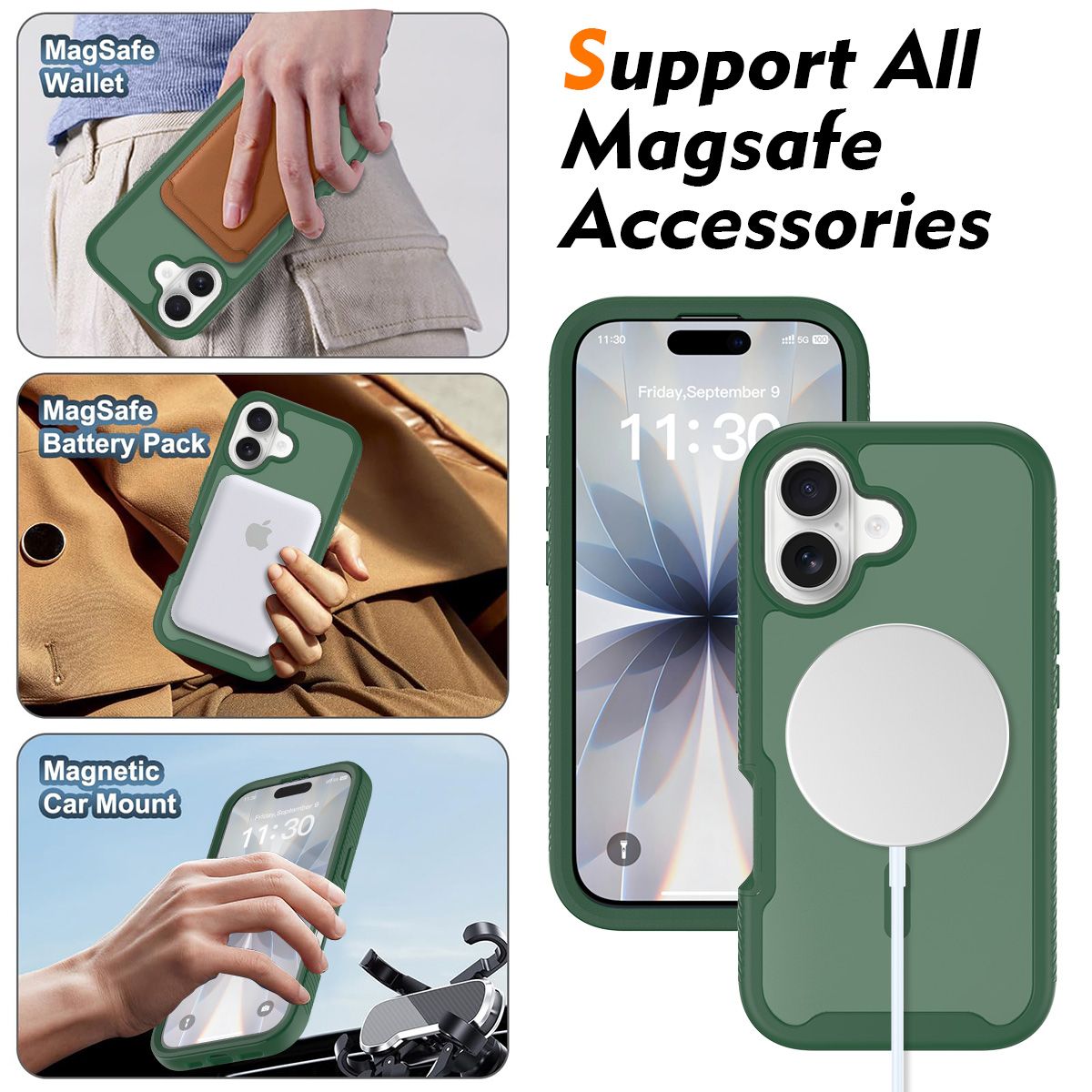Vault Frost Magnetic Rugged Case with Front Cover — 51