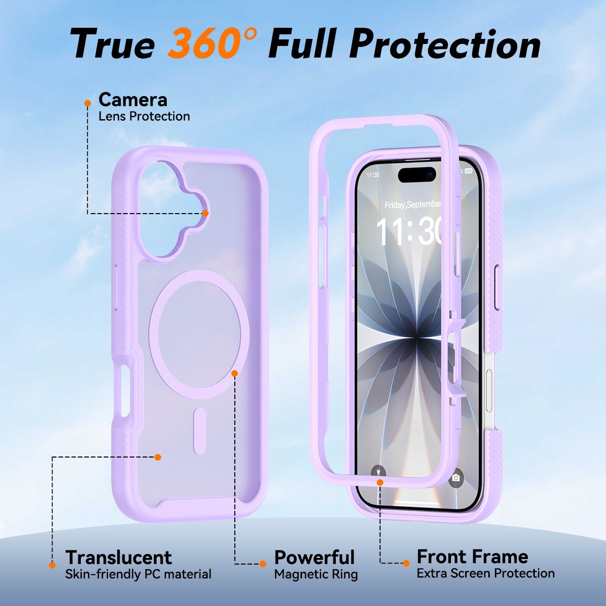 Vault Frost Magnetic Rugged Case with Front Cover — 54