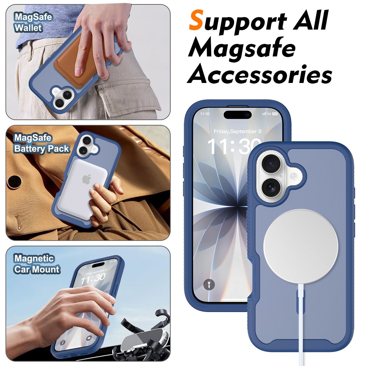 Vault Frost Magnetic Rugged Case with Front Cover — 63