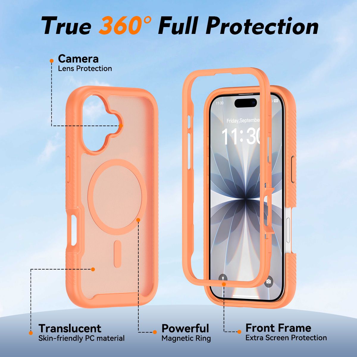 Vault Frost Magnetic Rugged Case with Front Cover — 66