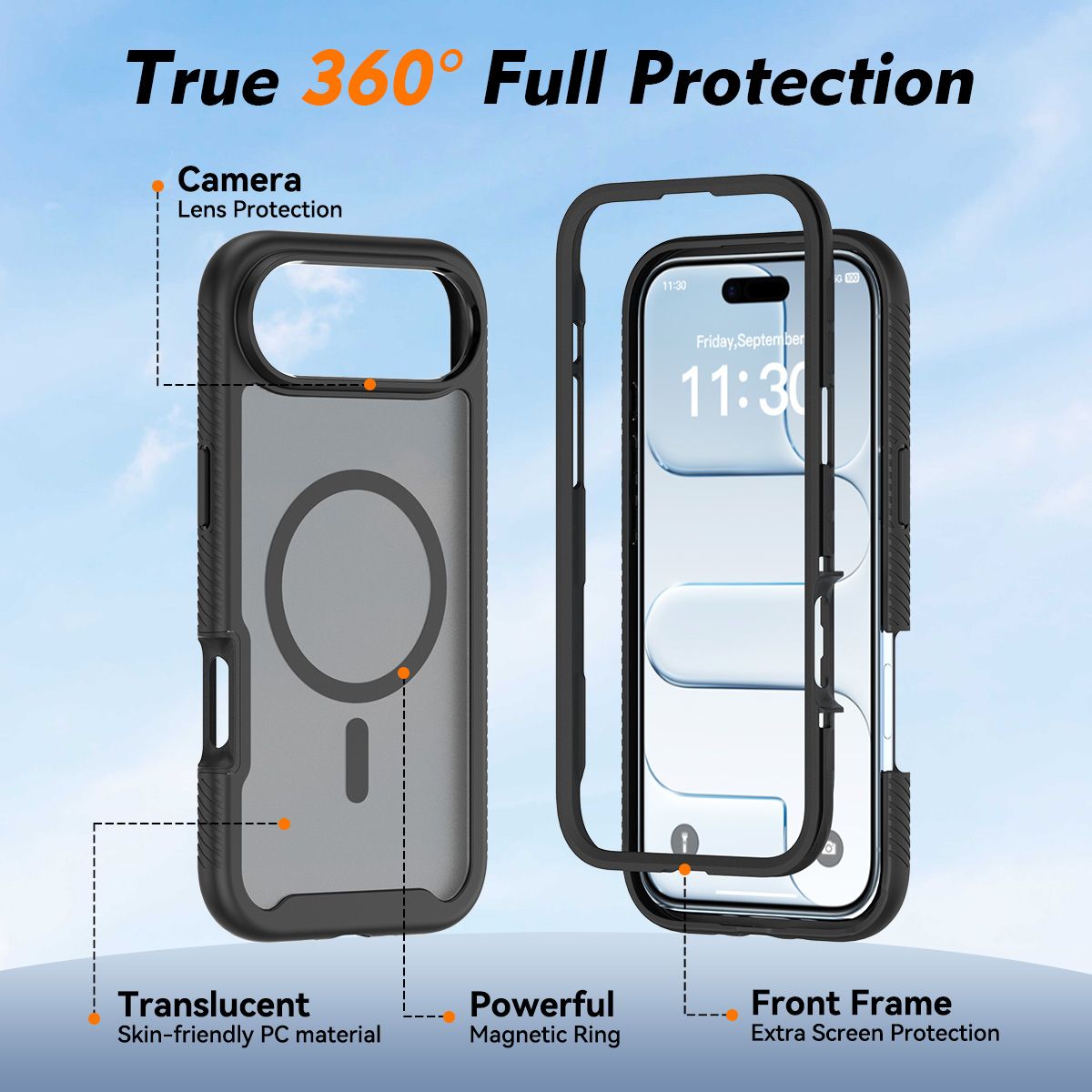Vault Frost Magnetic Rugged Case with Front Cover — 78