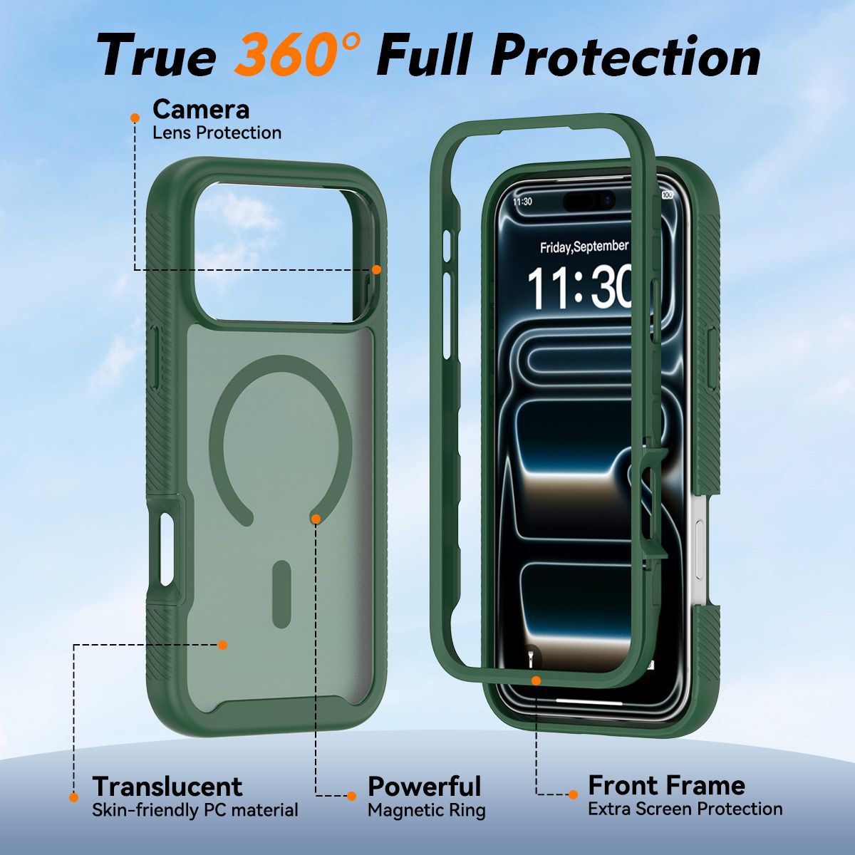 Vault Frost Magnetic Rugged Case with Front Cover — 10