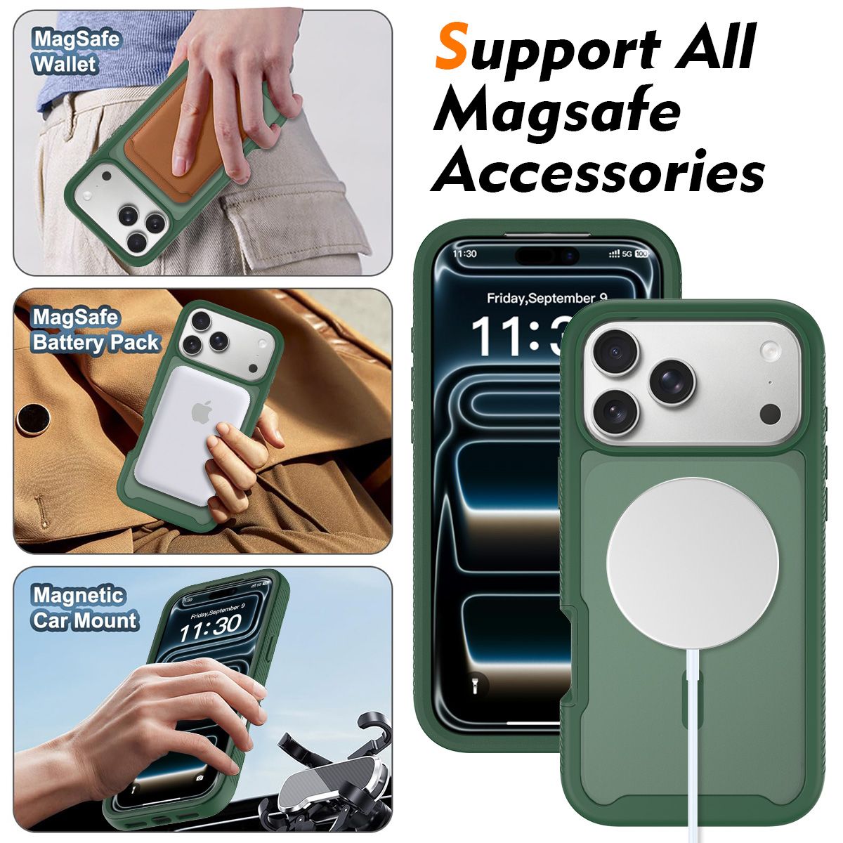 Vault Frost Magnetic Rugged Case with Front Cover — 13