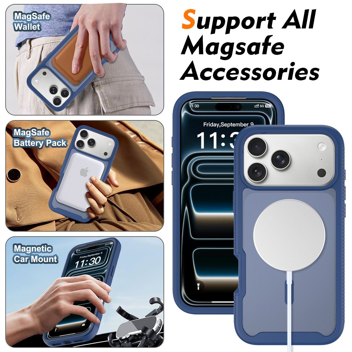 Vault Frost Magnetic Rugged Case with Front Cover — 25