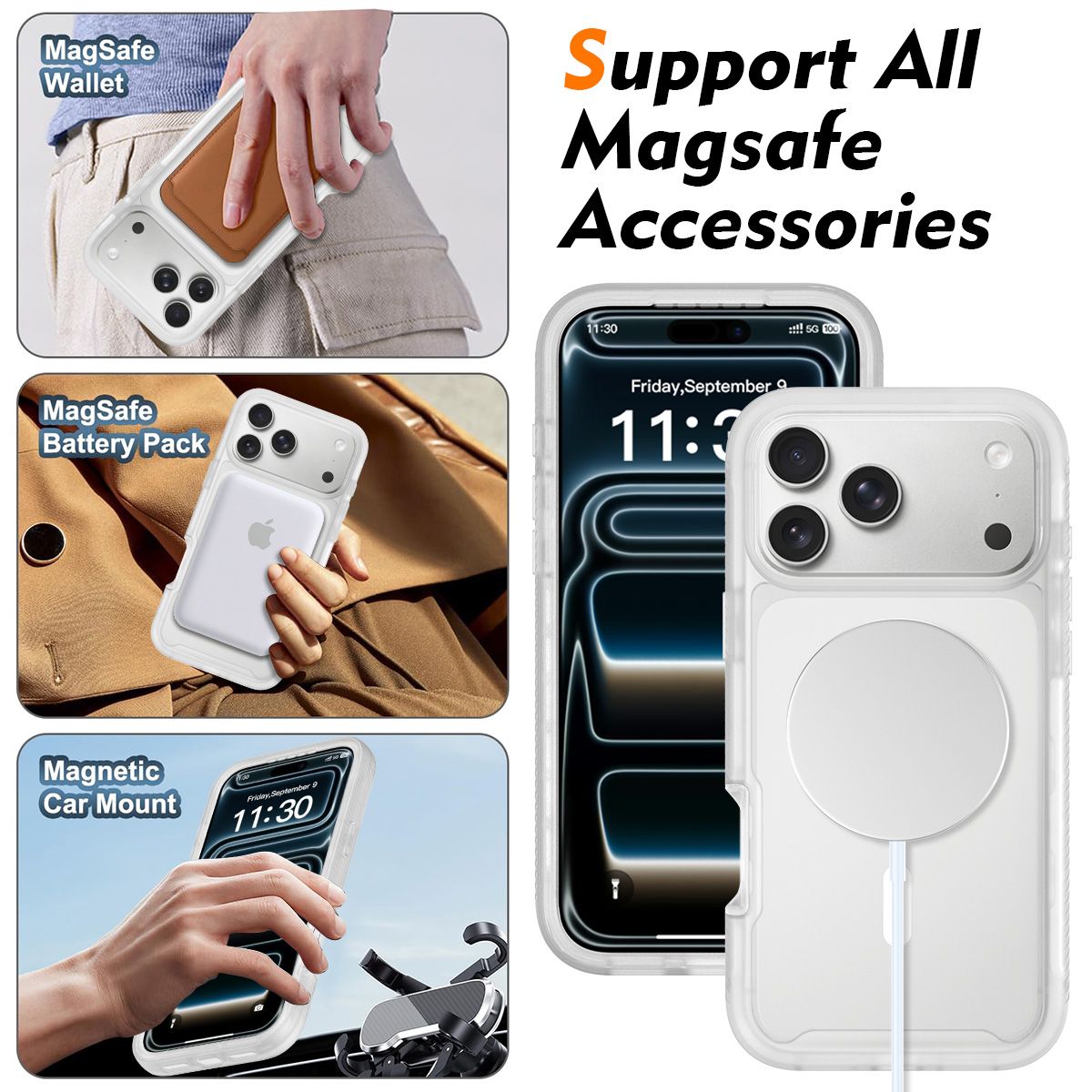 Vault Frost Magnetic Rugged Case with Front Cover — 37