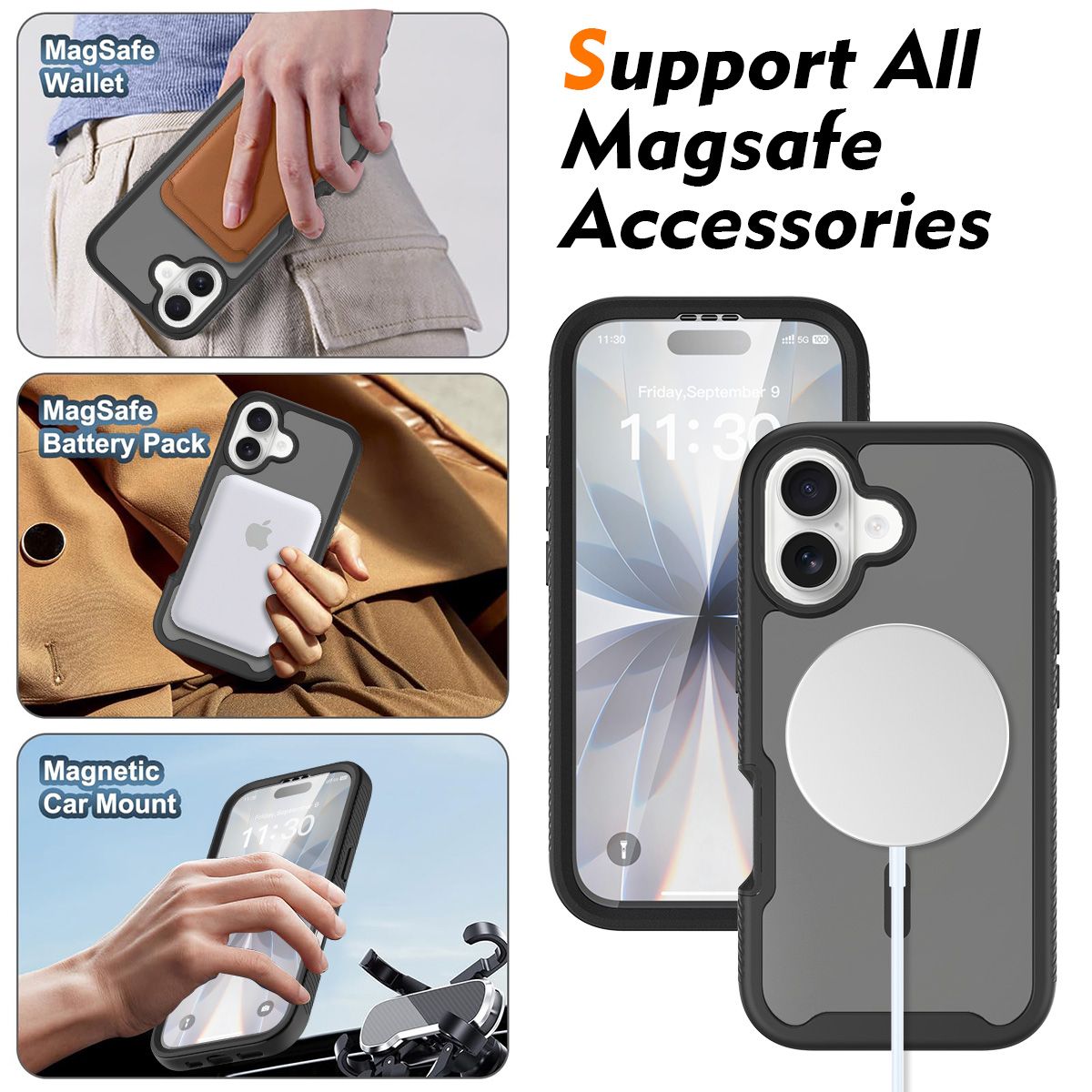 Vault Frost Pro Magnetic Rugged Case with Screen Protector — 40