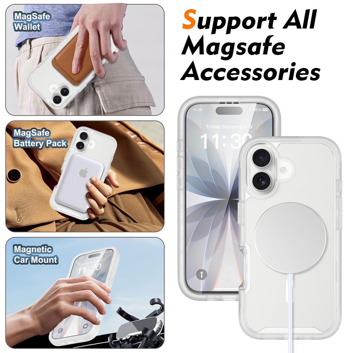 Vault Frost Pro Magnetic Rugged Case with Screen Protector — 48