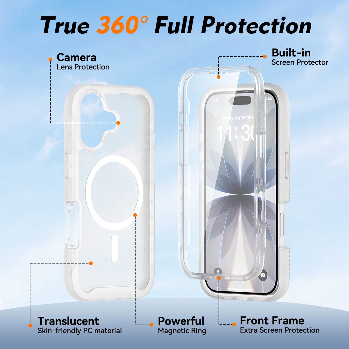 Vault Frost Pro Magnetic Rugged Case with Screen Protector — 52