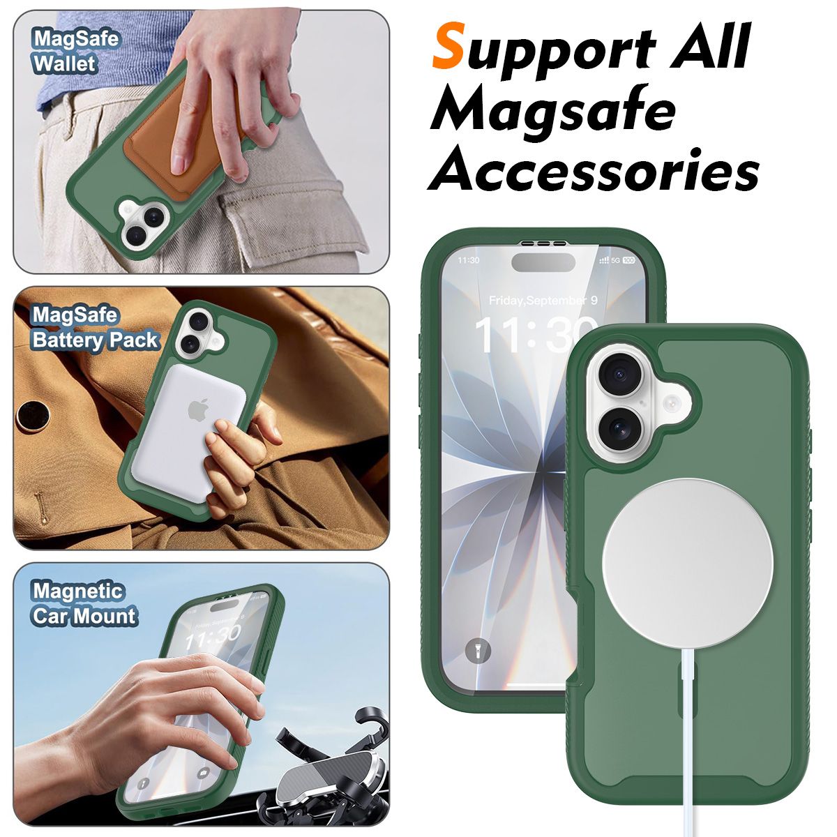 Vault Frost Pro Magnetic Rugged Case with Screen Protector — 54