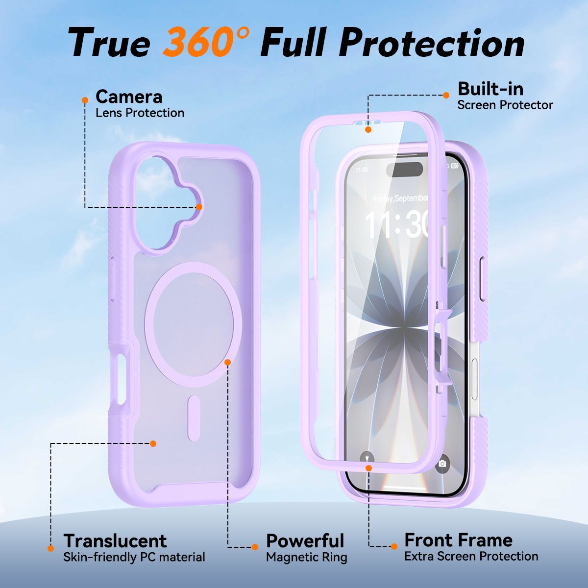 Vault Frost Pro Magnetic Rugged Case with Screen Protector — 64