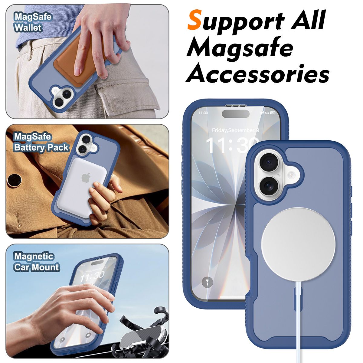 Vault Frost Pro Magnetic Rugged Case with Screen Protector — 66