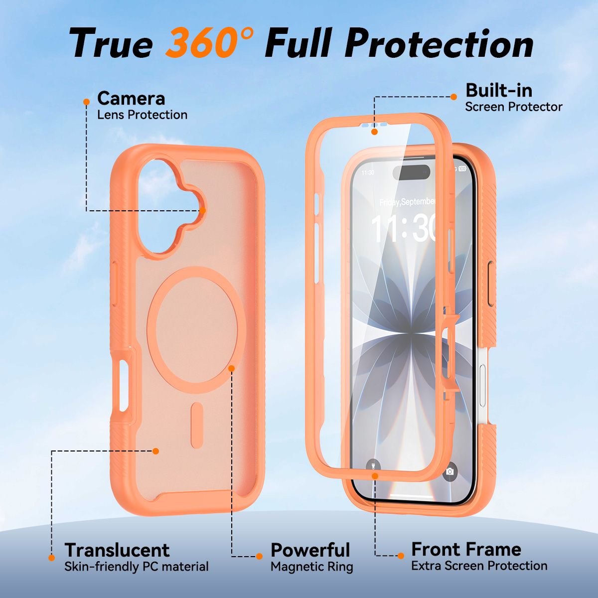 Vault Frost Pro Magnetic Rugged Case with Screen Protector — 75