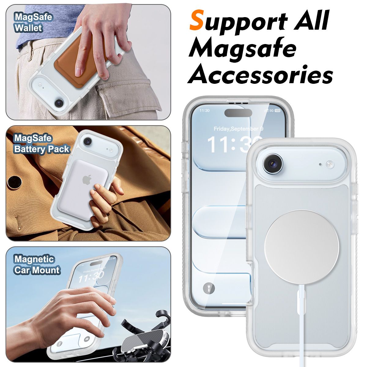 Vault Frost Pro Magnetic Rugged Case with Screen Protector — 85