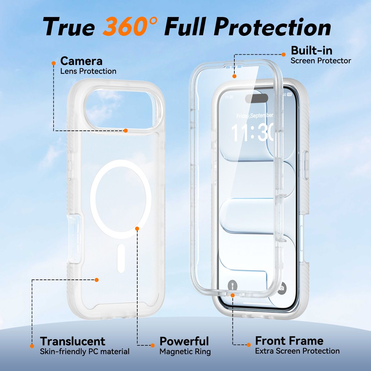 Vault Frost Pro Magnetic Rugged Case with Screen Protector — 89