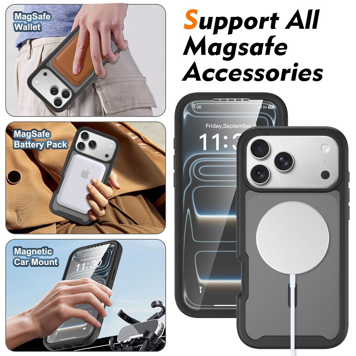 Vault Frost Pro Magnetic Rugged Case with Screen Protector — 3