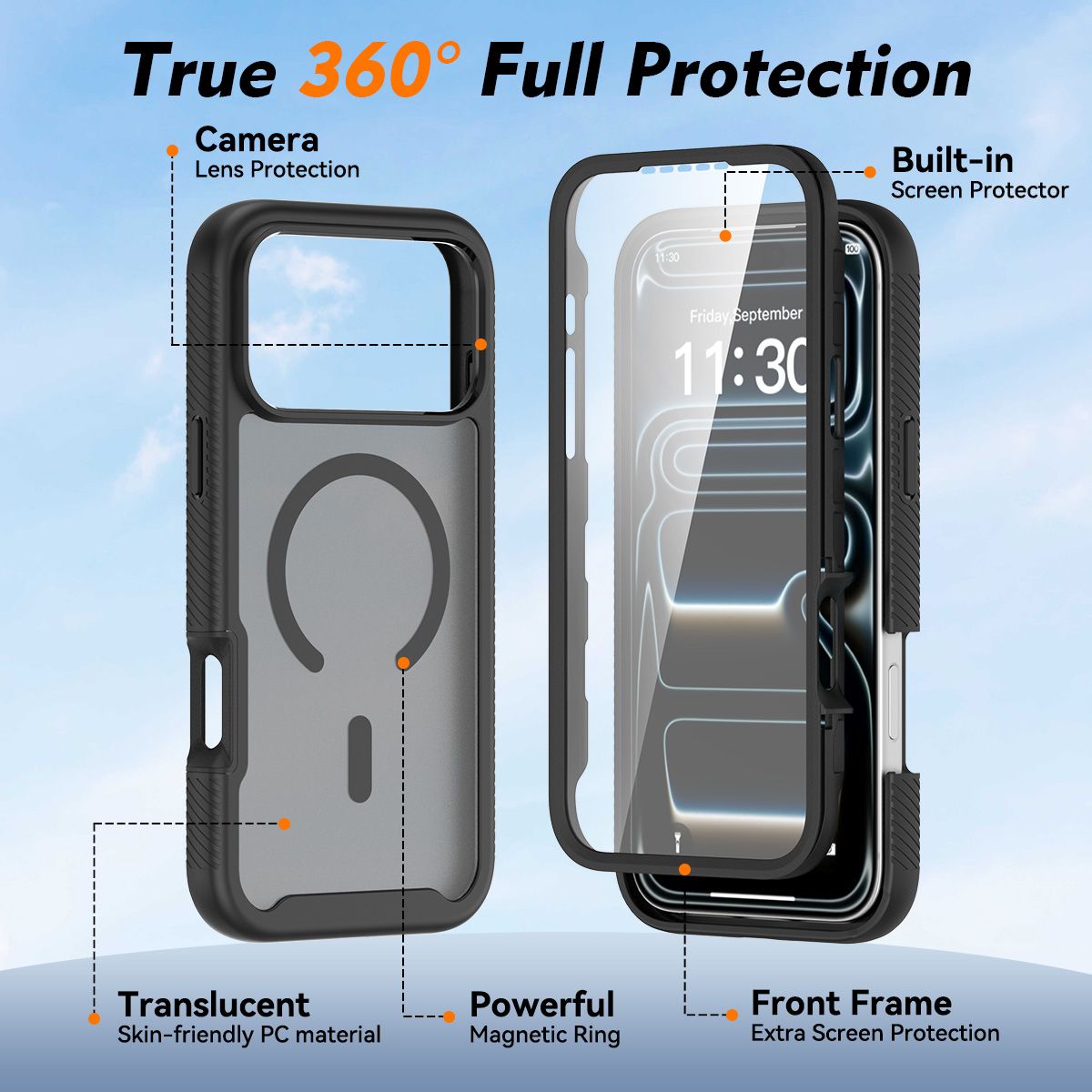 Vault Frost Pro Magnetic Rugged Case with Screen Protector — 7