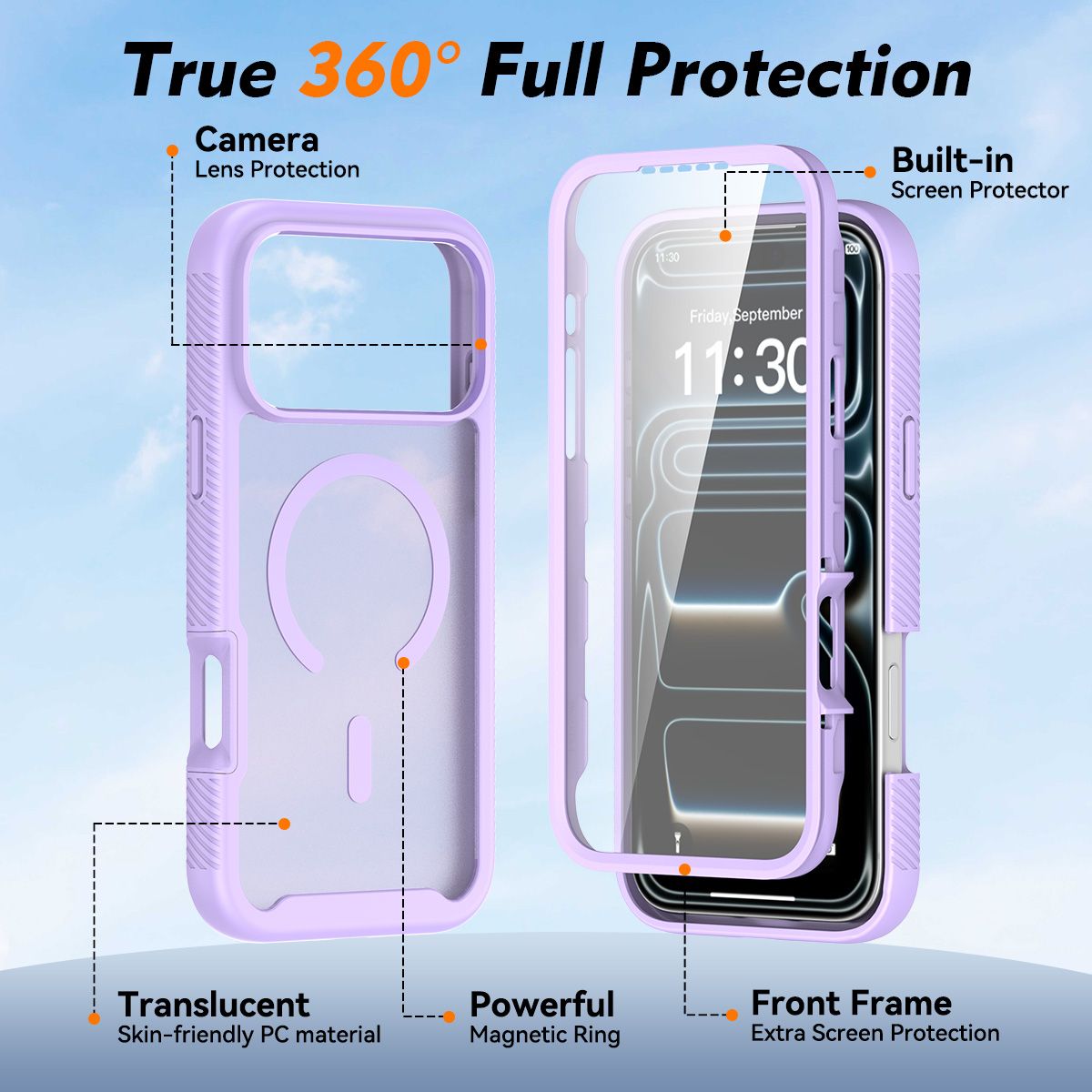 Vault Frost Pro Magnetic Rugged Case with Screen Protector — 26
