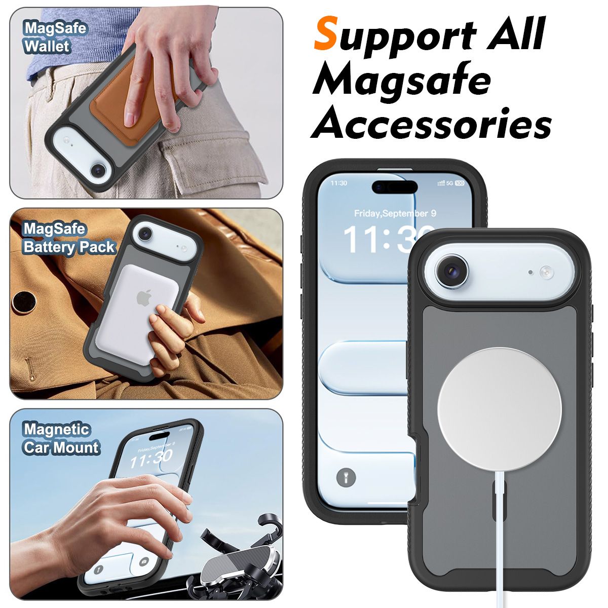 Vault Frost Magnetic Rugged Case with Front Cover — 81