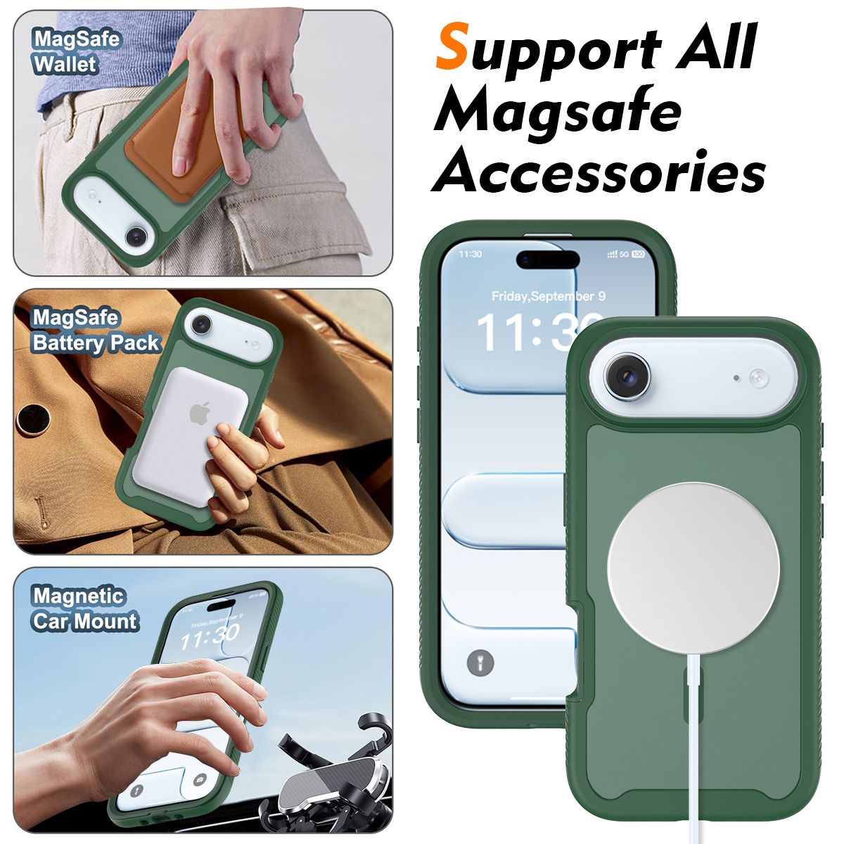Vault Frost Magnetic Rugged Case with Front Cover — 89