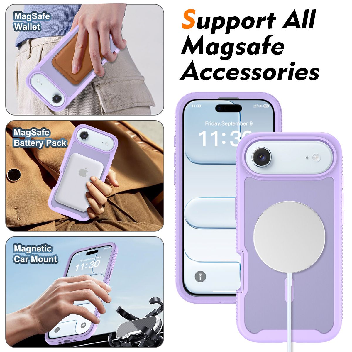 Vault Frost Magnetic Rugged Case with Front Cover — 95