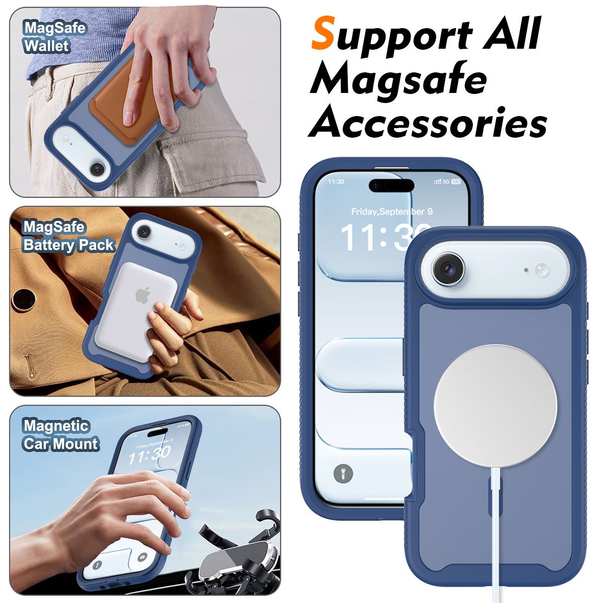Vault Frost Magnetic Rugged Case with Front Cover — 101