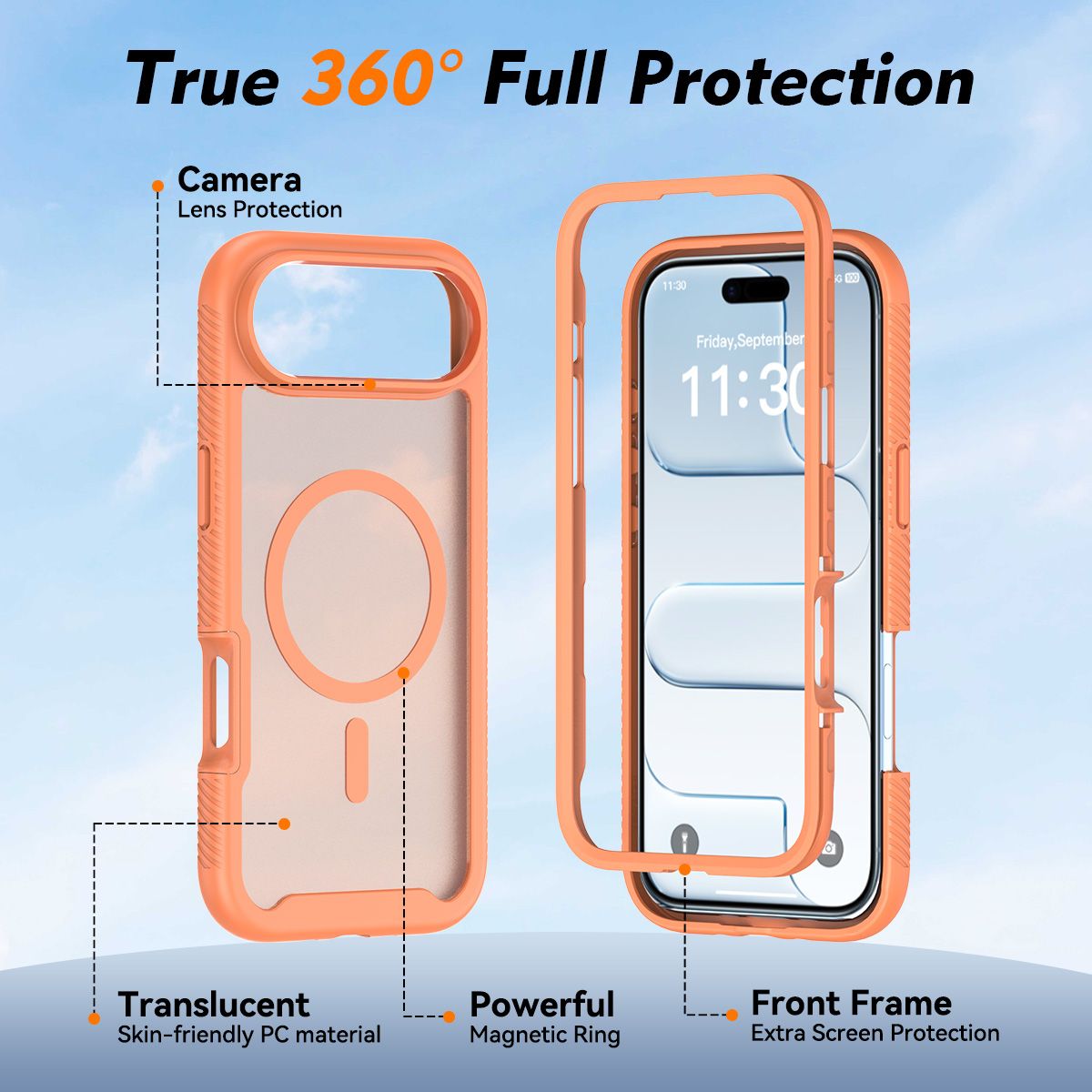 Vault Frost Magnetic Rugged Case with Front Cover — 104