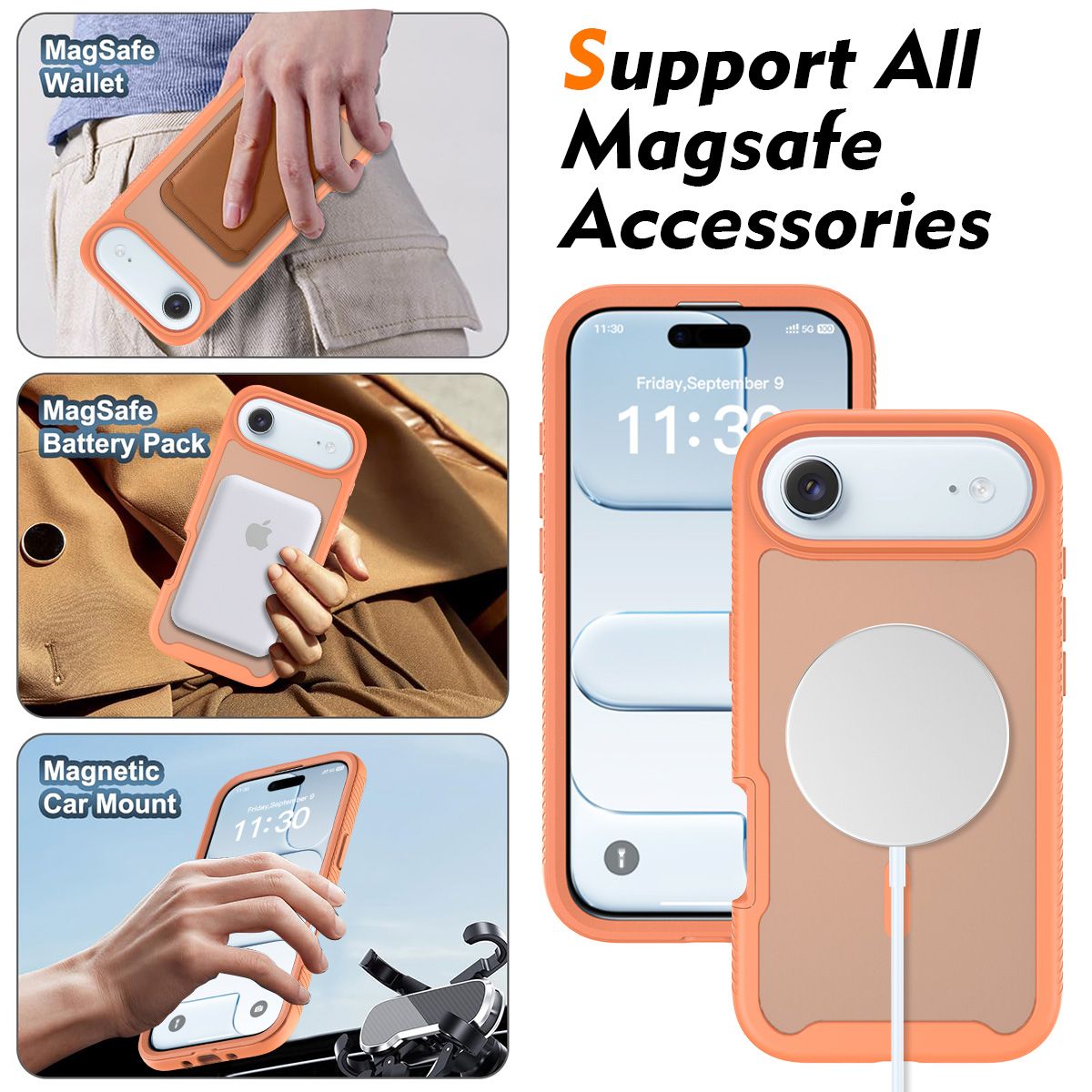 Vault Frost Magnetic Rugged Case with Front Cover — 107