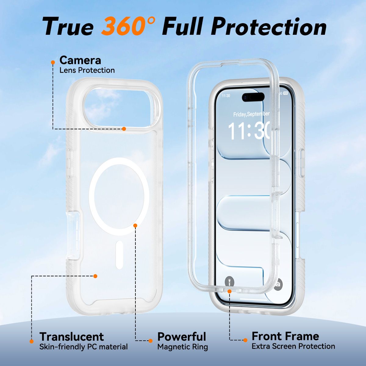 Vault Frost Magnetic Rugged Case with Front Cover — 110