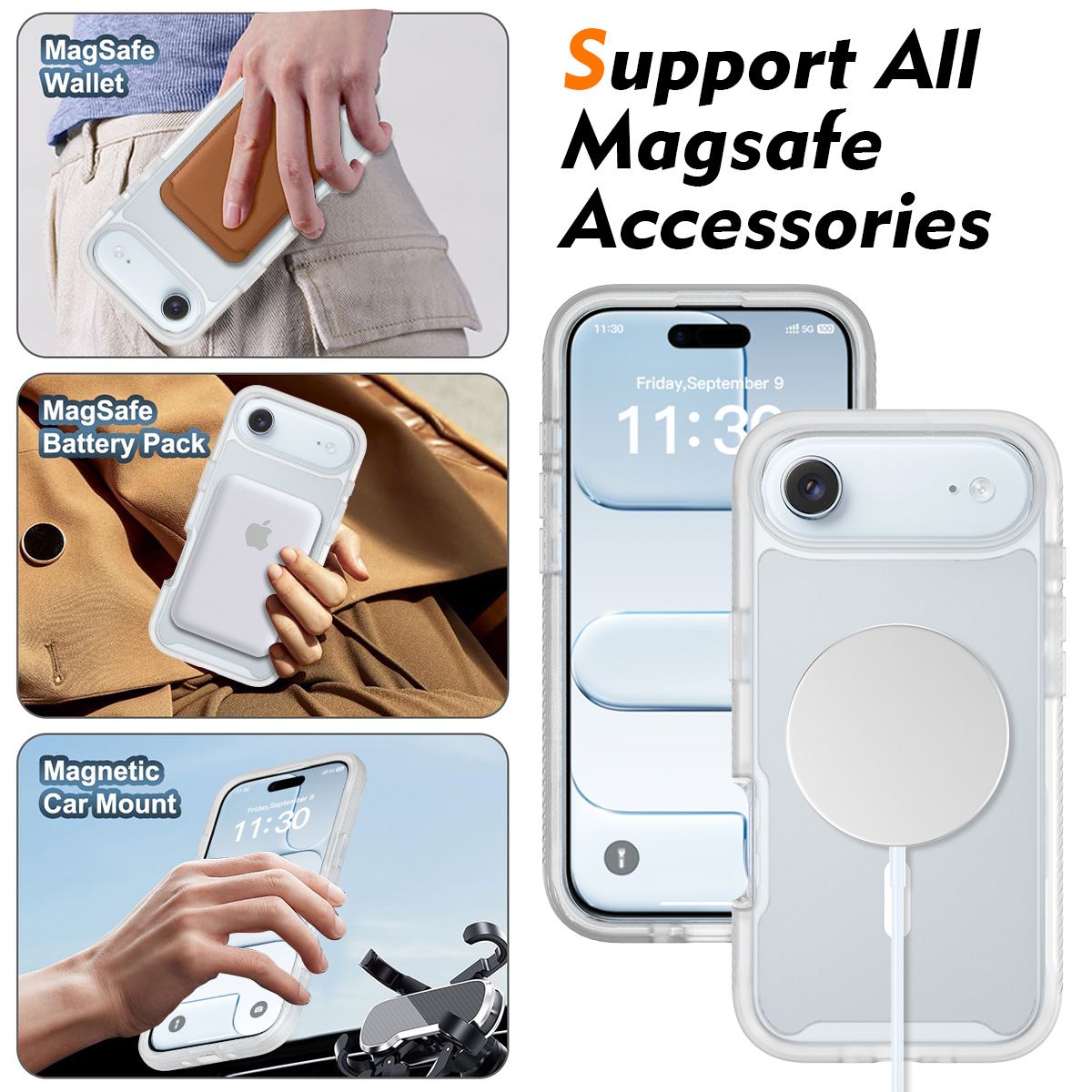 Vault Frost Magnetic Rugged Case with Front Cover — 113