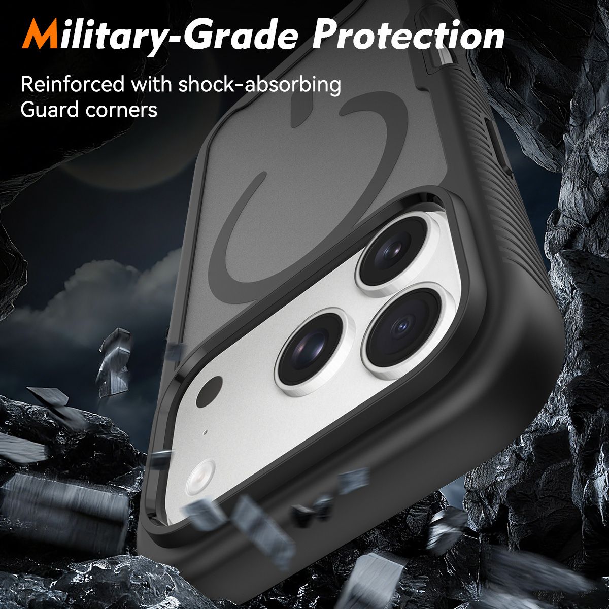 Vault Frost Magnetic Rugged Case with Front Cover — 117