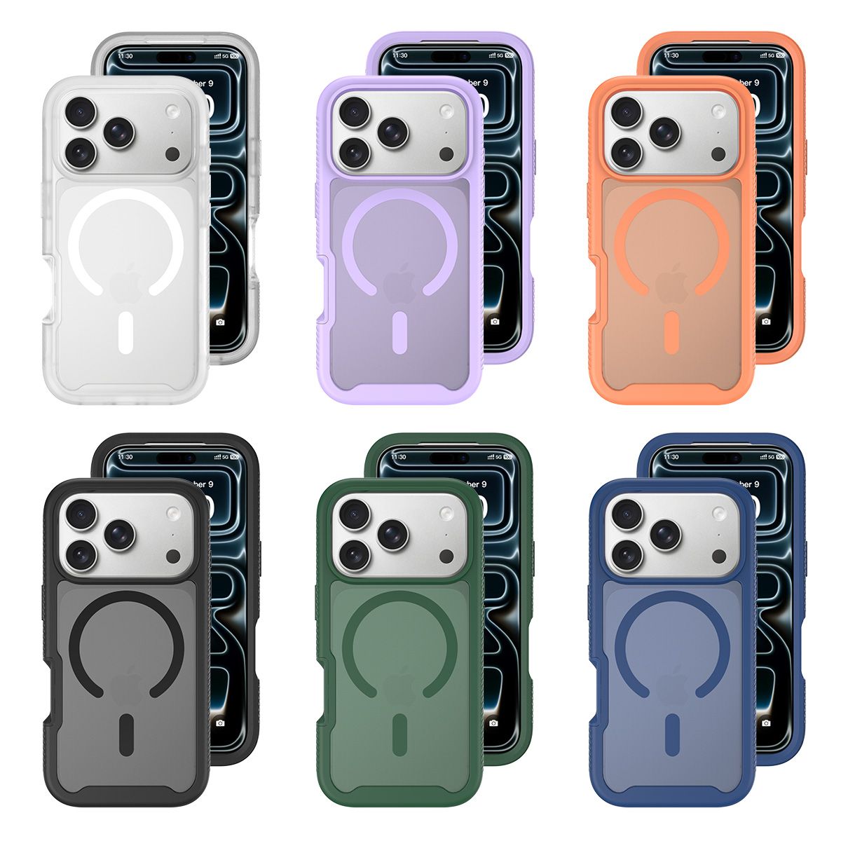 Vault Frost Magnetic Rugged Case with Front Cover — 121