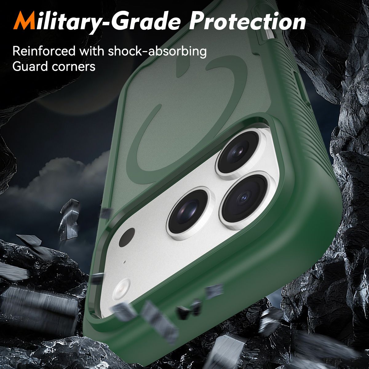 Vault Frost Magnetic Rugged Case with Front Cover — 125