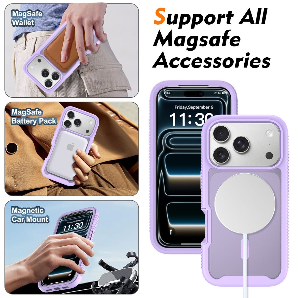 Vault Frost Magnetic Rugged Case with Front Cover — 133