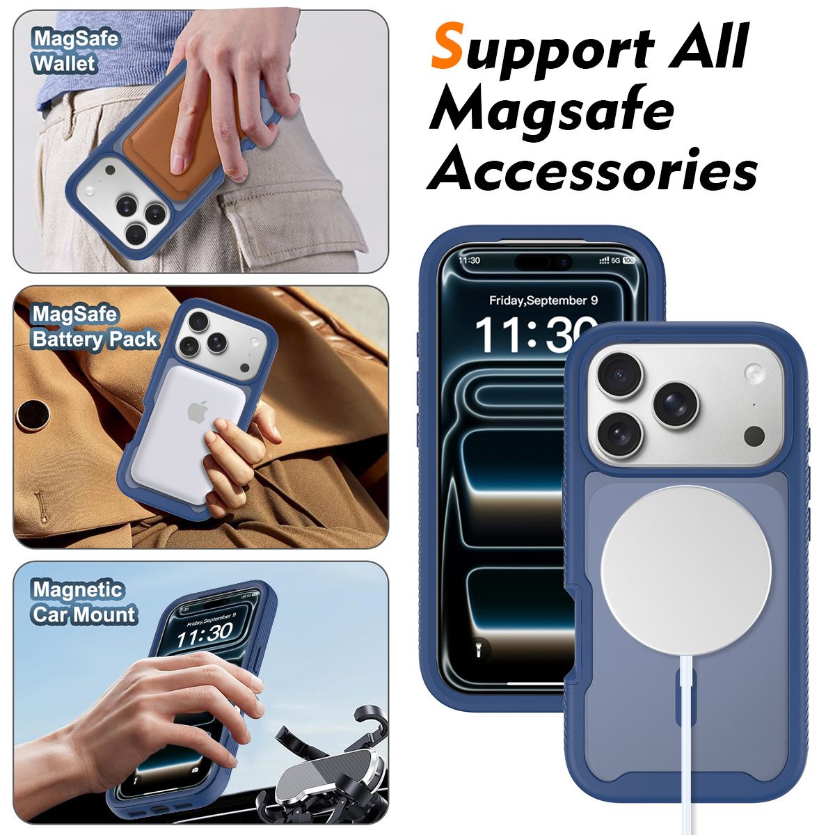 Vault Frost Magnetic Rugged Case with Front Cover — 139