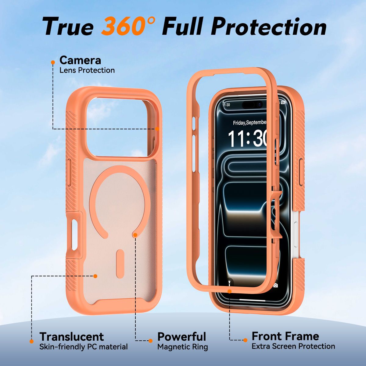Vault Frost Magnetic Rugged Case with Front Cover — 142