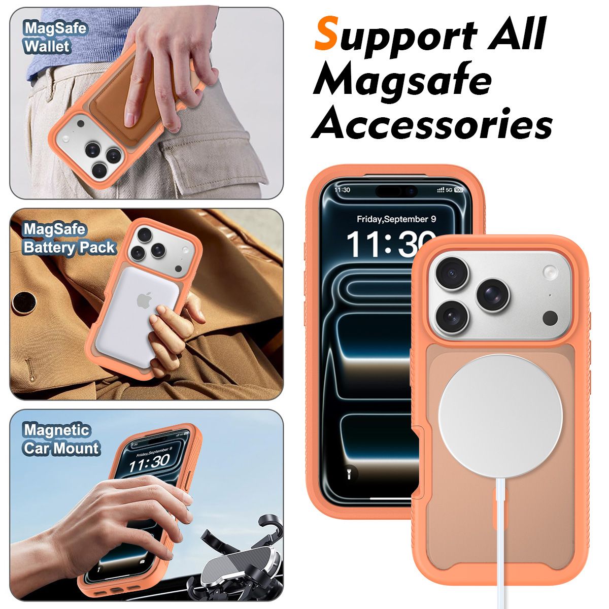Vault Frost Magnetic Rugged Case with Front Cover — 145