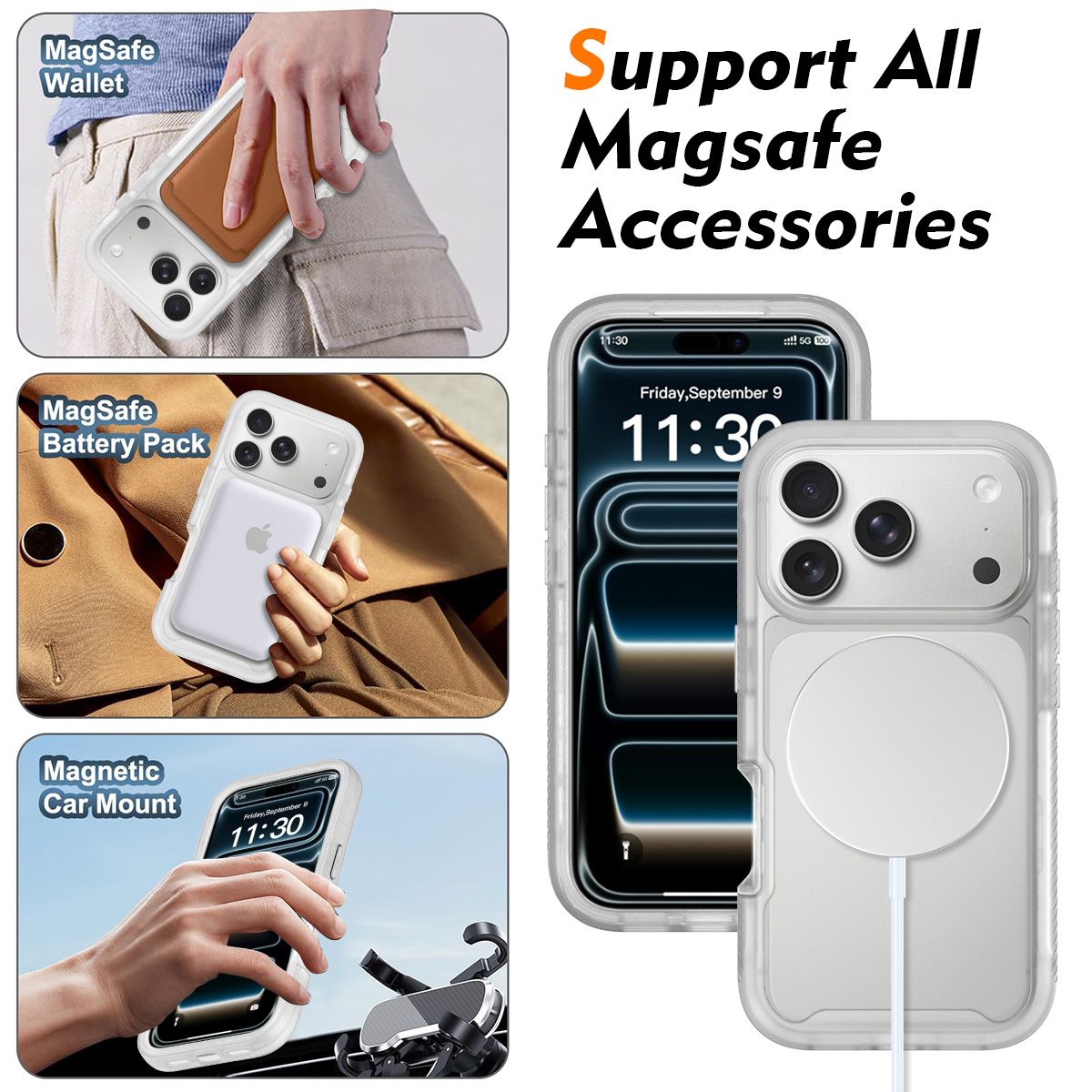 Vault Frost Magnetic Rugged Case with Front Cover — 151