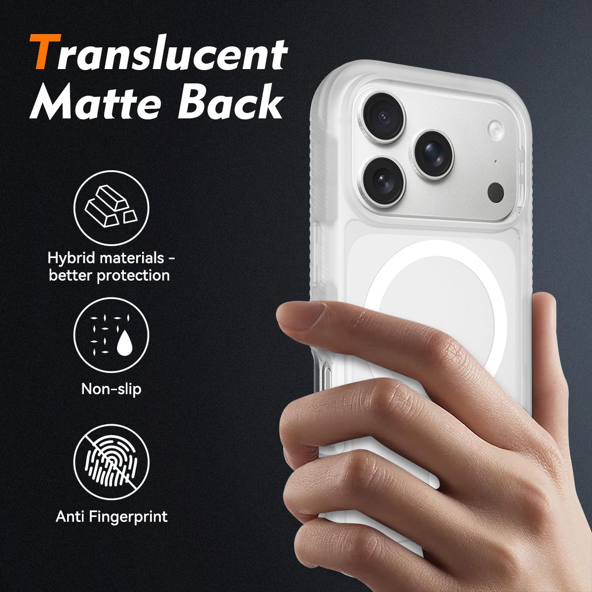 Vault Frost Magnetic Rugged Case with Front Cover — 152