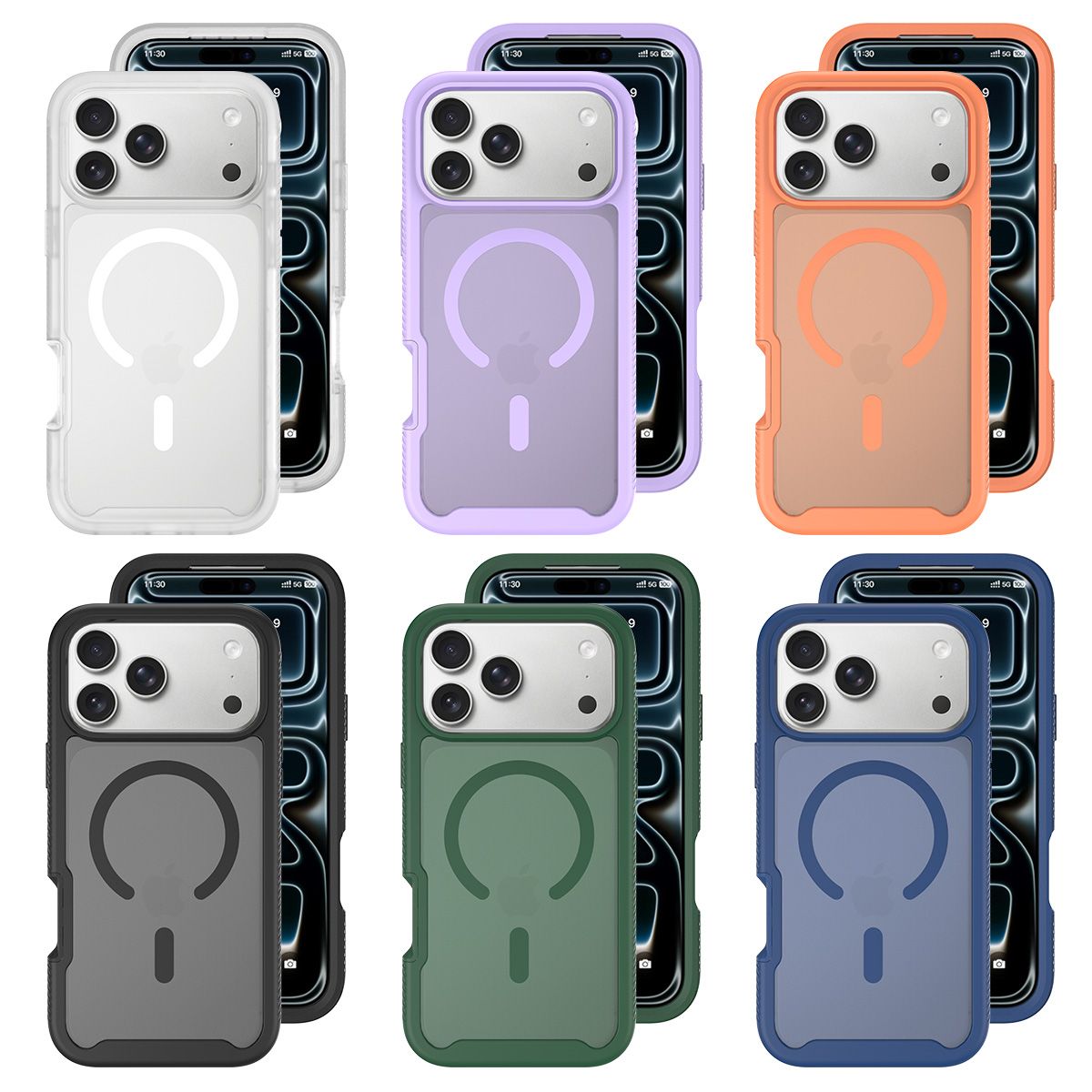 Vault Frost Magnetic Rugged Case with Front Cover — 159
