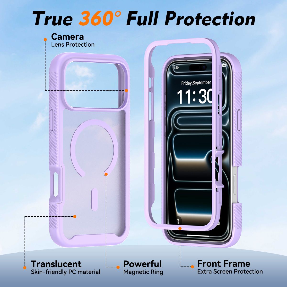 Vault Frost Magnetic Rugged Case with Front Cover — 168