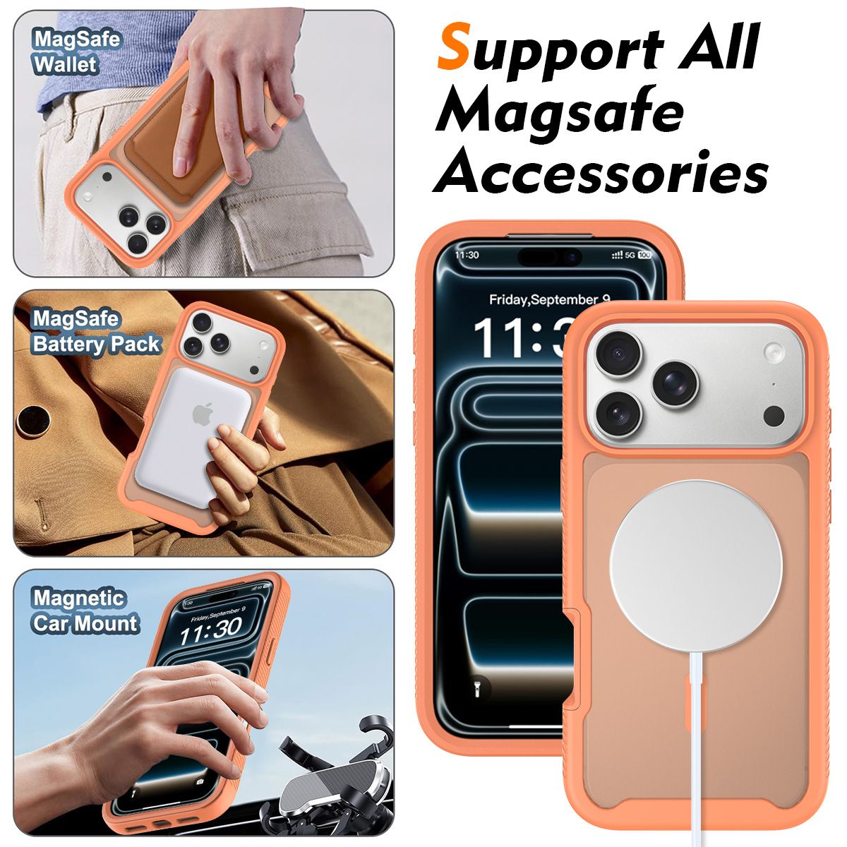 Vault Frost Magnetic Rugged Case with Front Cover — 183