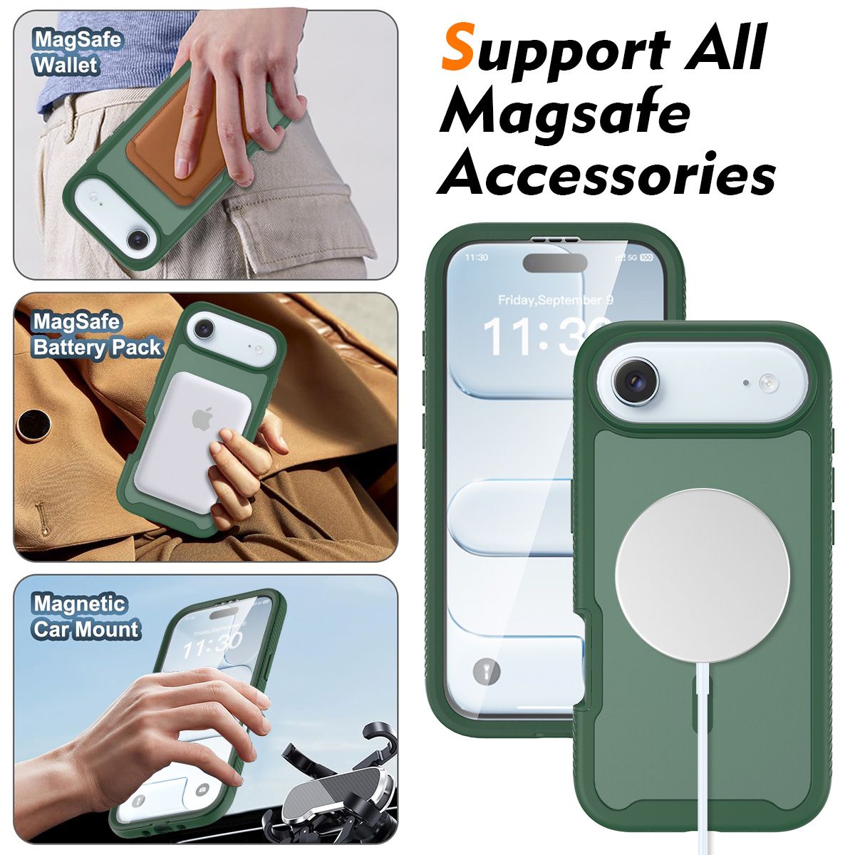 Vault Frost Pro Magnetic Rugged Case with Screen Protector — 91