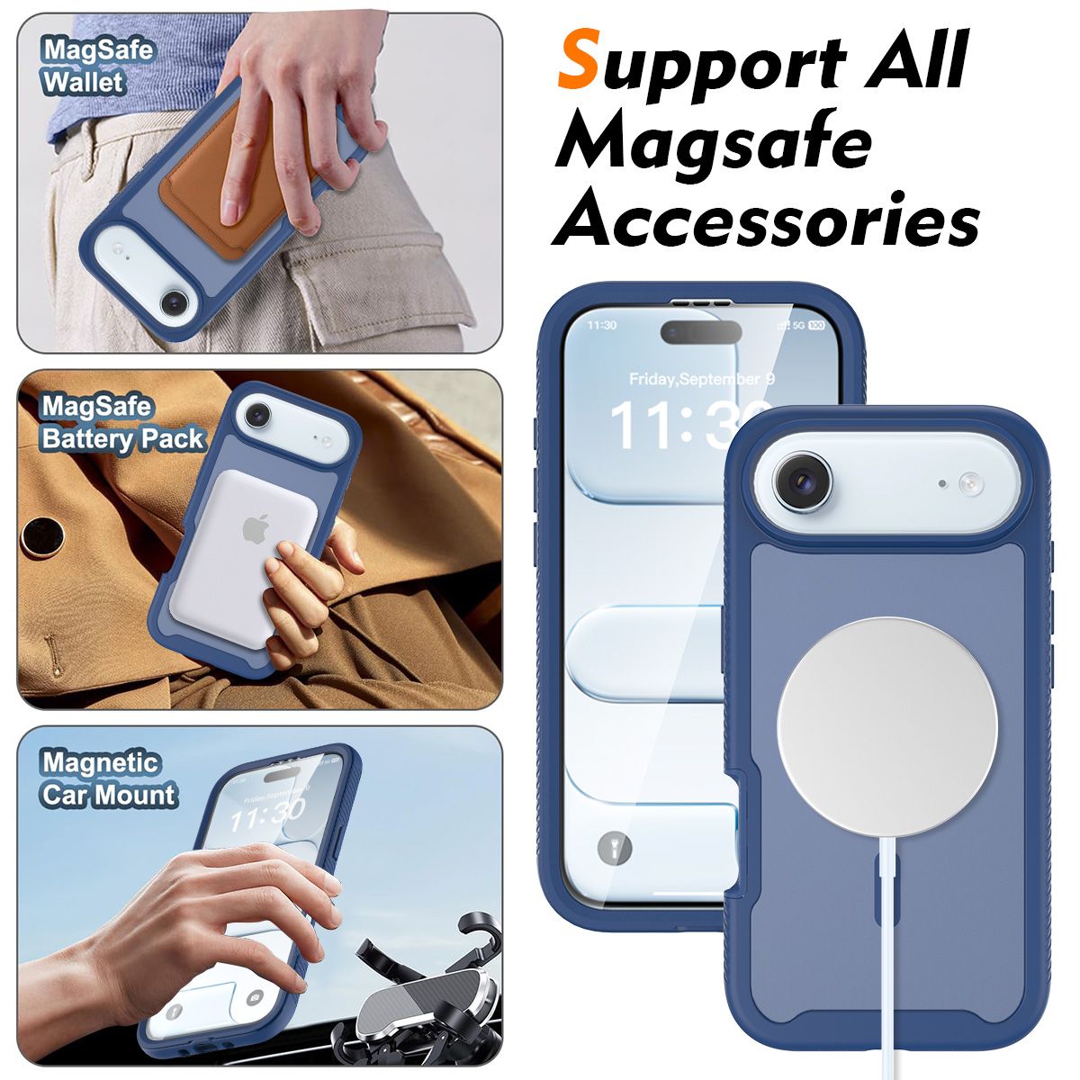 Vault Frost Pro Magnetic Rugged Case with Screen Protector — 103